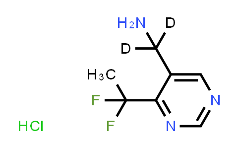 1,1-Dideutero-1-[4-(1,1-difluoroethyl)-pyrimidin-5-YL]-methylamine hydrochloride