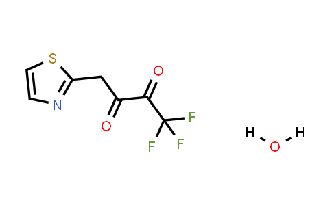 Trifluorothiazolylbutanedione hydrate