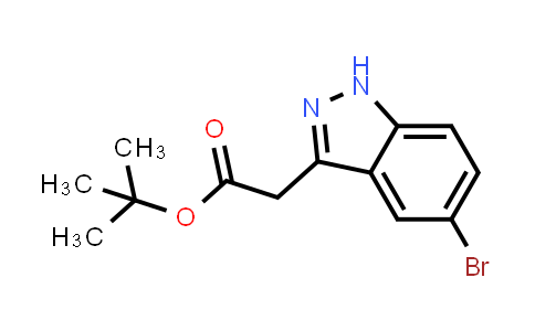 (5-Bromo-1H-indazol-3-YL)-acetic acid tert-butyl ester