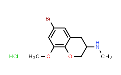 (6-Bromo-8-methoxy-chroman-3-YL)-methylamine hydrochloride