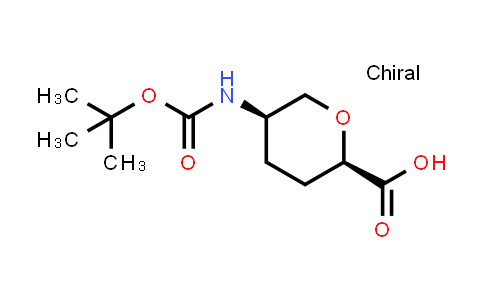 Cis-5-(boc-amino)-tetrahydro-pyran-2-carboxylic acid