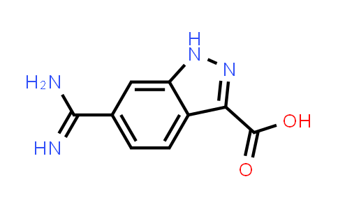 6-Carbamimidoyl-1H-indazole-3-carboxylic acid