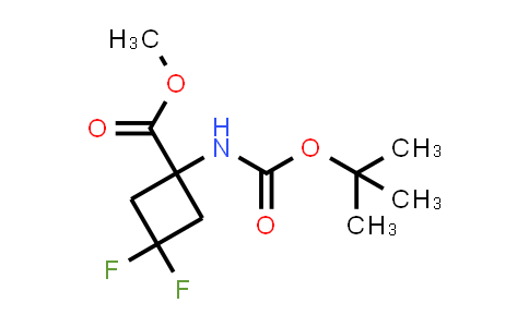1-Tert-butoxycarbonylamino-3,3-difluoro-cyclobutanecarboxylic acid methyl ester