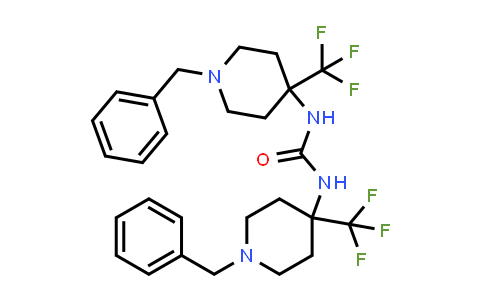 1,3-Bis-(1-benzyl-4-trifluoromethyl-piperidin-4-YL)-urea