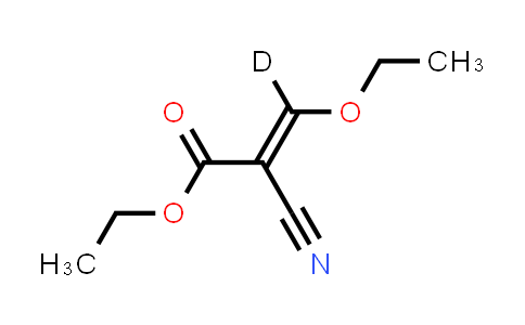 2-Cyano-3-deuterium-3-ethoxy-acrylic acid ethyl ester