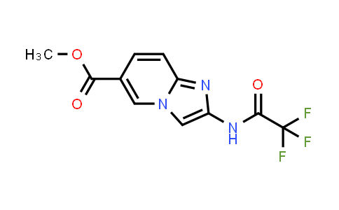 Methyl 2-(2,2,2-trifluoro-acetylamino)-imidazo[1,2-A]pyridine-6-carboxylate