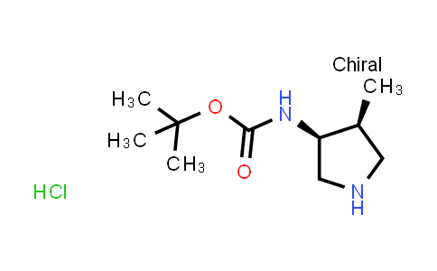(3S,4S)-(4-Methyl-pyrrolidin-3-YL)-carbamic acid tert-butyl ester hydrochloride