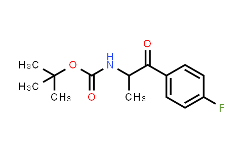 [2-(4-Fluoro-phenyl)-1-methyl-2-oxo-ethyl]-carbamic acid tert-butyl ester