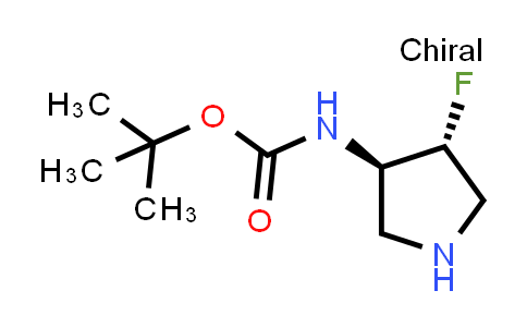 (3R,4R)-(4-Fluoro-pyrrolidin-3-YL)-carbamic acid tert-butyl ester