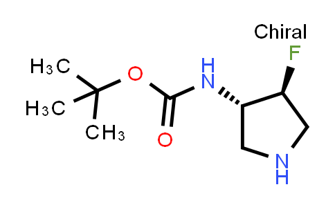 (3S,4S)-(4-Fluoro-pyrrolidin-3-YL)-carbamic acid tert-butyl ester