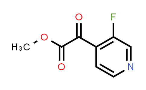 (3-Fluoro-pyridin-4-YL)-oxo-acetic acid methyl ester