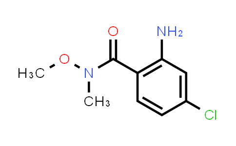 2-aMino-4-chloro-N-methoxy-N-methyl-benzamide