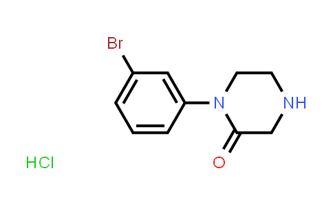 1-(3-Bromo-phenyl)-piperazin-2-one hydrochloride