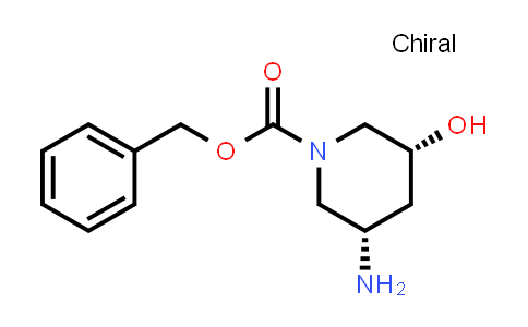 (3S,5R)-3-aMino-5-hydroxy-piperidine-1-carboxylic acid benzyl ester