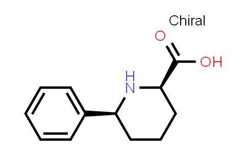 (2R,6S)-6-Phenyl-piperidine-2-carboxylic acid