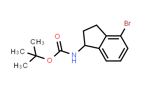 (4-Bromo-indan-1-YL)-carbamic acid tert-butyl ester