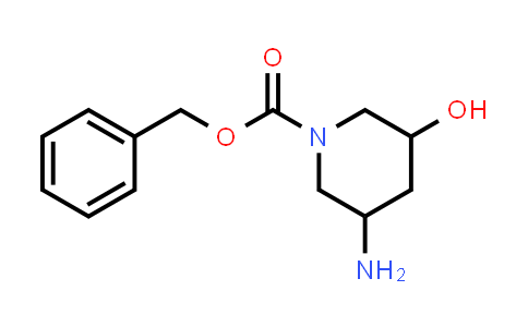 3-aMino-5-hydroxy-piperidine-1-carboxylic acid benzyl ester