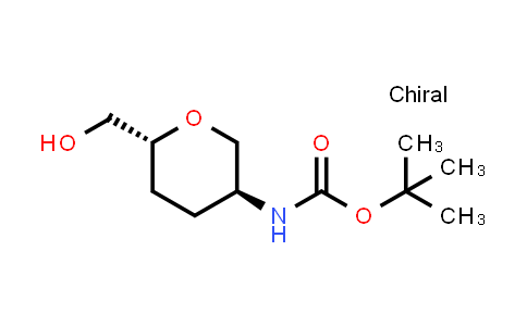 Tert-butyl trans-6-(hydroxymethyl)tetrahydro-2H-pyran-3-ylcarbamate