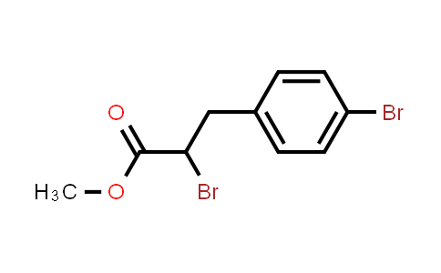 Methyl 2-bromo-3-(4-bromo-phenyl)-propionate