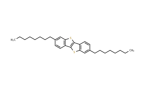 2,7-二辛基[1]苯并噻吩并[3,2-b] [1]苯并噻吩