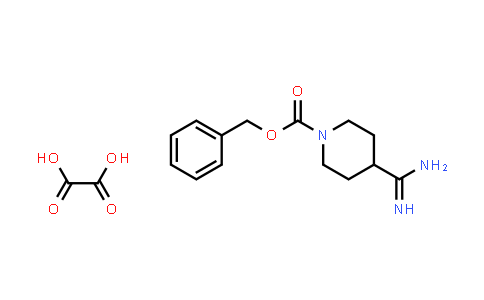 1-Cbz-piperidine-4-carboxamidine oxalate