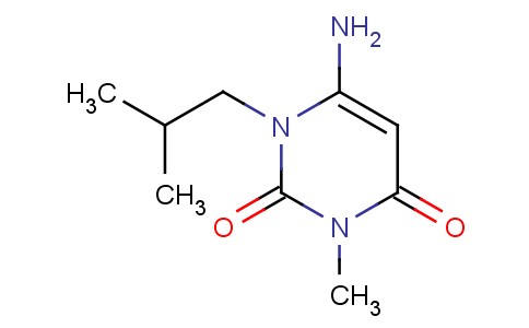6-amino-3-methyl-1-(2-methylpropyl)pyrimidine-2,4-dione