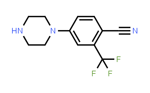 4-Piperazin-1-YL-2-trifluoromethyl-benzonitrile