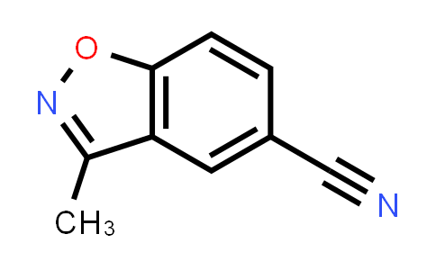 3-Methyl-benzo[D]isoxazole-5-carbonitrile