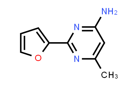 2-Furan-2-YL-6-methyl-pyrimidin-4-ylamine