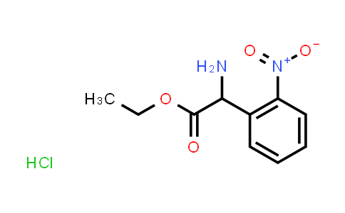 aMino-(2-nitro-phenyl)-acetic acid ethyl ester hydrochloride