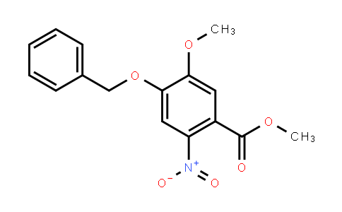 4-苄氧基-5-甲氧基-2-硝基苯甲酸甲酯