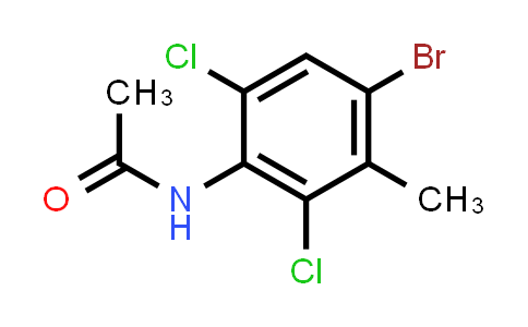 N-(4-bromo-2,6-dichloro-3-methyl-phenyl)-acetamide
