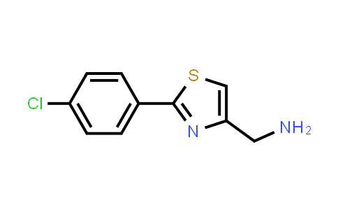 C-[2-(4-chloro-phenyl)-thiazol-4-YL]-methylamine