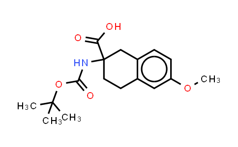 2-Boc-amino-6-methoxy-1,2,3,4-tetrahydro-naphthalene-2-carboxylic acid