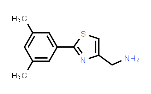 C-[2-(3,5-dimethyl-phenyl)-thiazol-4-YL]-methylamine
