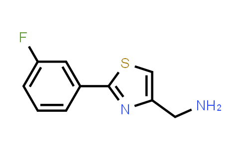 C-[2-(3-fluoro-phenyl)-thiazol-4-YL]-methylamine
