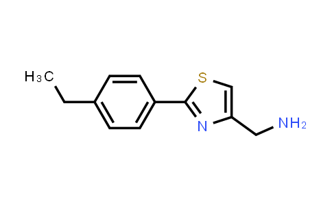 C-[2-(4-ethyl-phenyl)-thiazol-4-YL]-methylamine