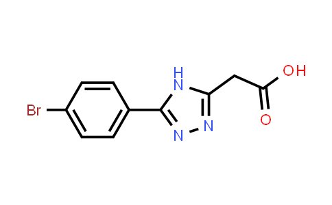 [5-(4-Bromo-phenyl)-4H-[1,2,4]triazol-3-YL]-acetic acid