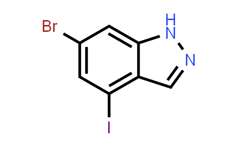 6-Bromo-4-iodo-1H-indazole