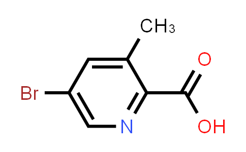 5-Bromo-2-carboxy-3-methylpyridine