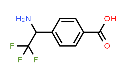 4-(1-aMino-2,2,2-trifluoro-ethyl)-benzoic acid