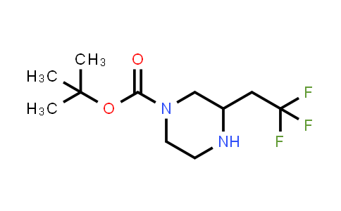3-(2,2,2-Trifluoro-ethyl)-piperazine-1-carboxylic acid tert-butyl ester
