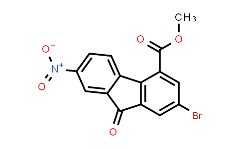 2-Bromo-7-nitro-9-oxo-9H-fluorene-4-carboxylic acid methyl ester
