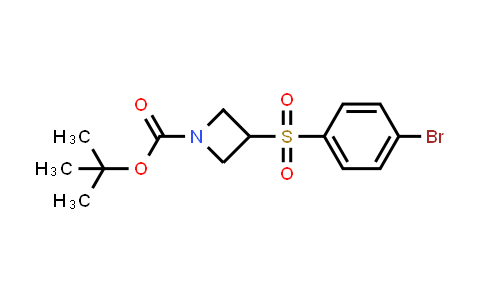 3-(4-Bromo-benzenesulfonyl)-azetidine-1-carboxylic acid tert-butyl ester