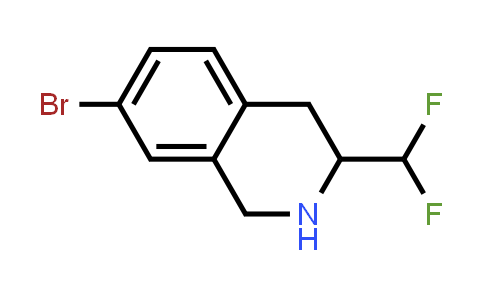 7-Bromo-3-difluoromethyl-1,2,3,4-tetrahydro-isoquinoline