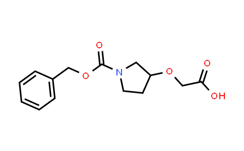 1-Cbz-3-carboxymethoxy-pyrrolidine