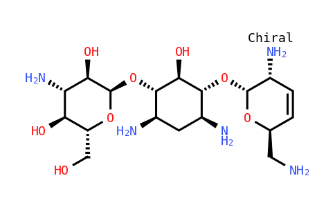 (2S,3R,4S,5S,6R)-4-Amino-2-(((1S,2S,3R,4S,6R)-4,6-diamino-3-(((2R,3R,6S)-3-amino-6-(aminomethyl)-3,6-dihydro-2H-pyran-2-YL)oxy)-2-hydroxycyclohexyl)oxy)-6-(hydroxymethyl)tetrahydro-2H-pyran-3,5-diol