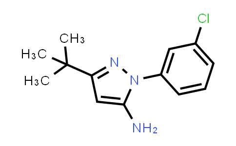 5-Tert-butyl-2-(3-chloro-phenyl)-2H-pyrazol-3-ylamine