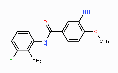 3-氨基-N-(3-氯-2-甲基苯基)-4-甲氧基苯甲酰胺