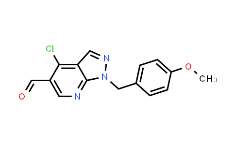 4-Chloro-1-(4-methoxy-benzyl)-1H-pyrazolo[3,4-B]pyridine-5-carbaldehyde